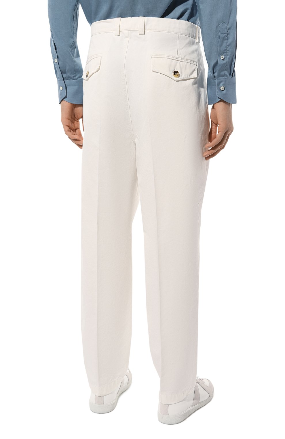 Хлопковые брюки BRUNELLO CUCINELLI, арт. M244DB2288, фото 4