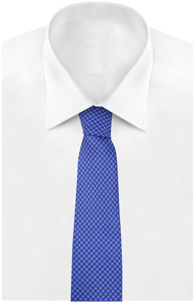 Галстук KITON синего цвета по цене 24400 руб., арт. KL/C4D15, фото 2 Галстук KITON, арт. KL/C4D15, фото 2