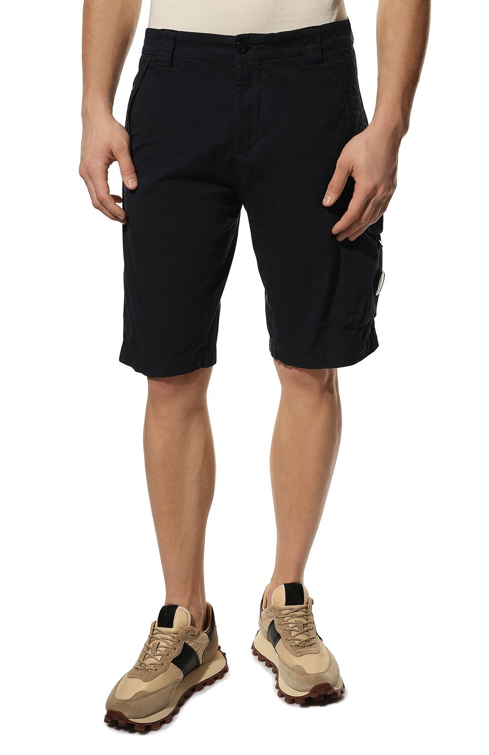 Хлопковые шорты C.P. COMPANY, арт. 12CMBE251A-0060260, фото 3