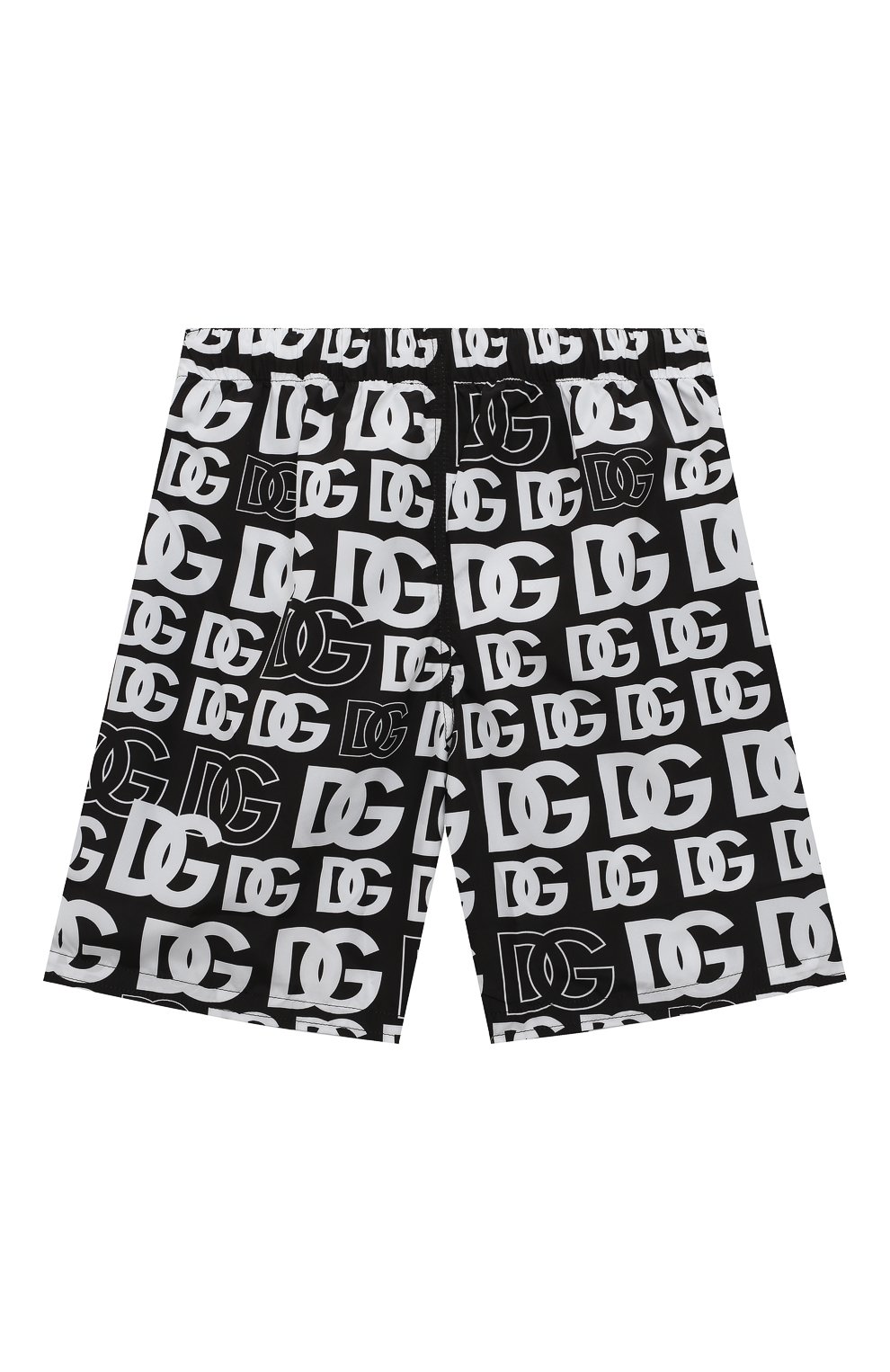 Плавки-шорты DOLCE & GABBANA черно-белого цвета по цене 22300 руб., арт. L4J835/G7D7Z/8-14, фото 2 Плавки-шорты DOLCE & GABBANA, арт. L4J835/G7D7Z/8-14, фото 2