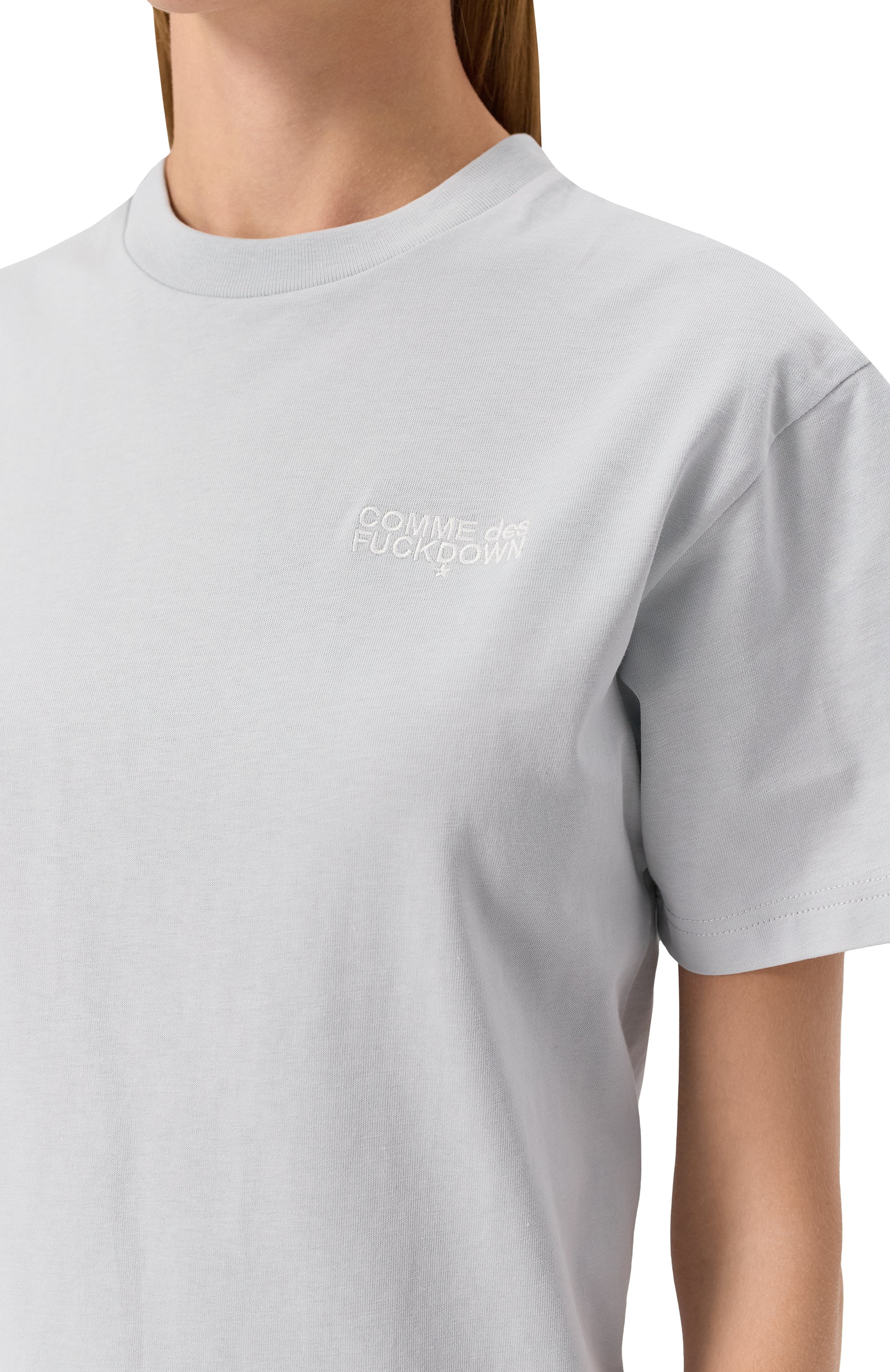 Хлопковая футболка COMME DES FUCKDOWN, арт. CFABW01213, фото 5