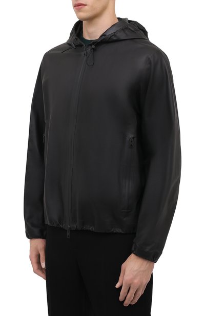 Кожаный бомбер BOTTEGA VENETA, арт. 666898/VKVL0, фото 3