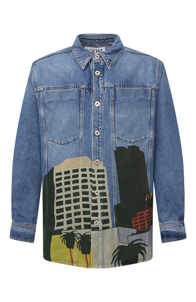 Джинсовая рубашка LOEWE, арт. H897Y02X01, фото 1