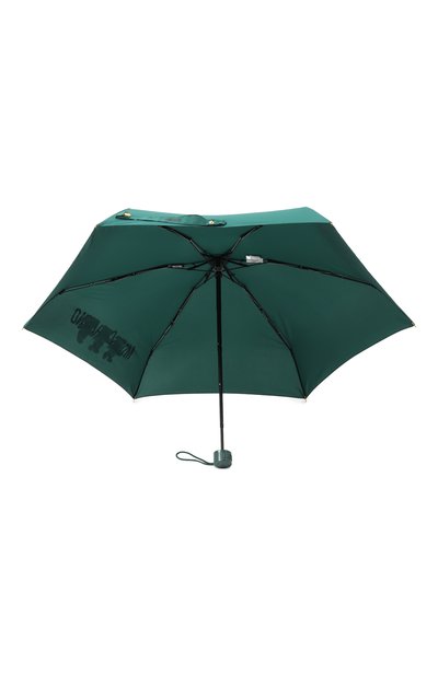 Складной зонт MOSCHINO зеленого цвета по цене 10750 руб., арт. 8425 SUPERMINI, фото 3 Складной зонт MOSCHINO, арт. 8425 SUPERMINI, фото 3
