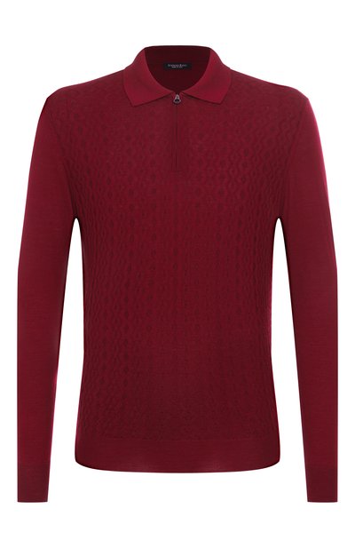 Мужское поло из шерсти и шелка STEFANO RICCI, арт. KE08017P30/E25475