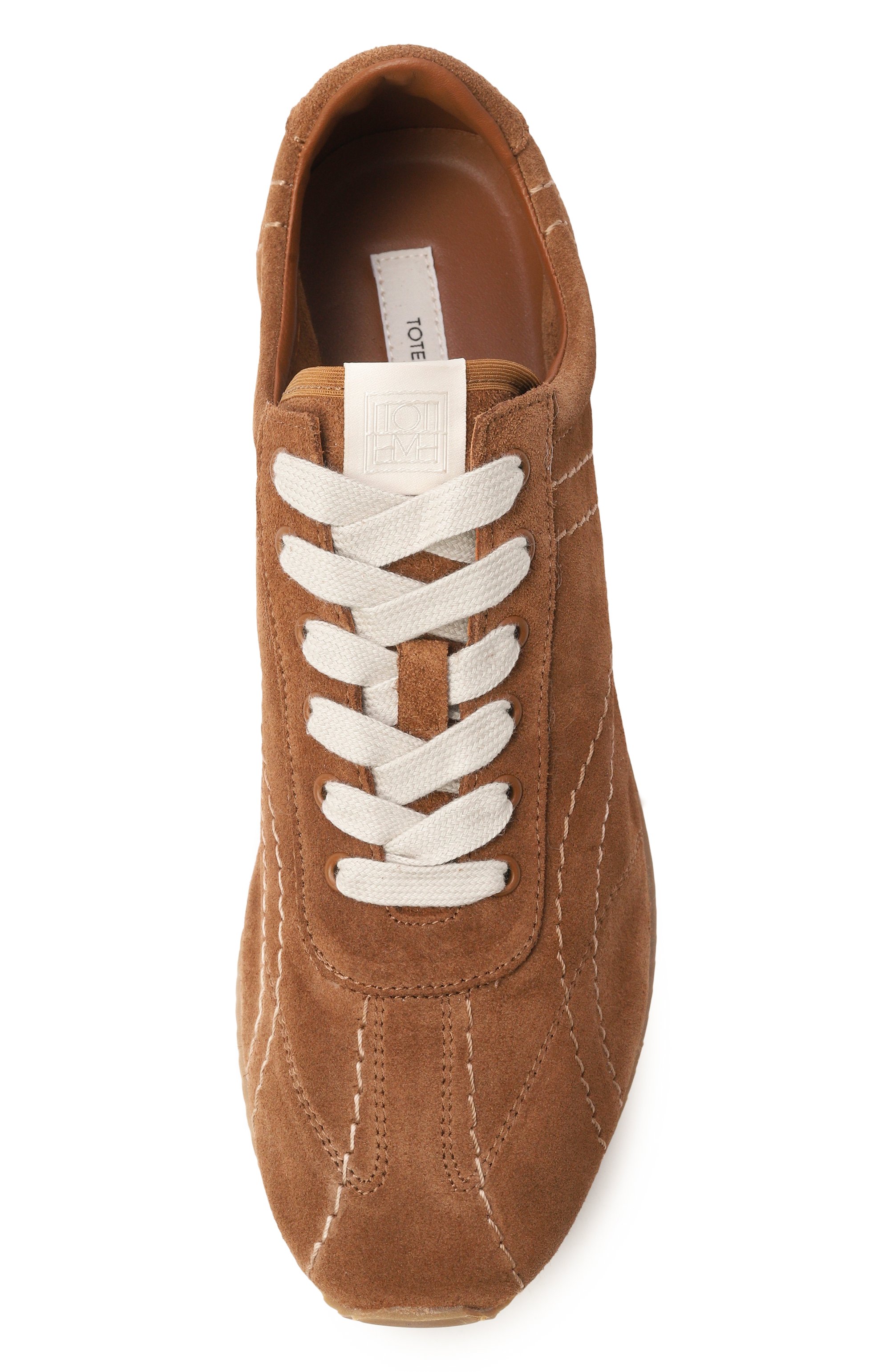 Замшевые кроссовки TOTEME, арт. 262-WAS0324-LE0027-362, фото 6