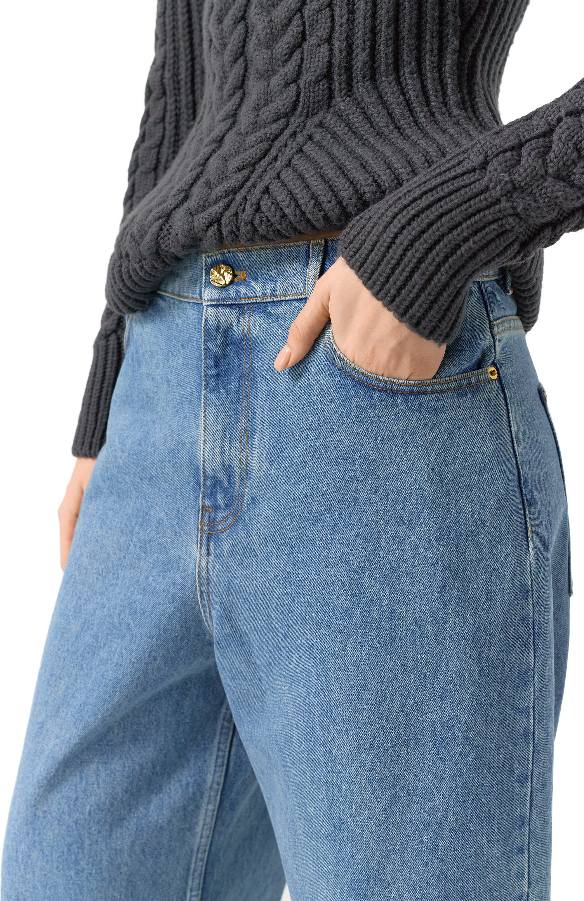 Джинсы NINA RICCI, арт. 24ADPA014/C01072, фото 5