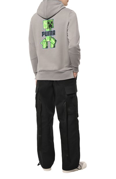 Хлопковое худи puma x minecraft PUMA, арт. 53437676, фото 2
