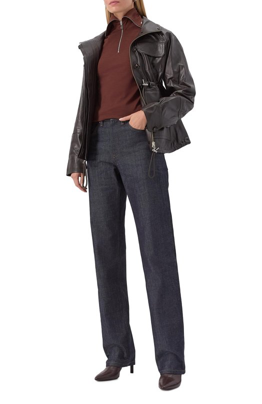 Пуловер Jil Sander J40GC0021-J70021 Коричневый  J40GC0021-J70021 Фото 2