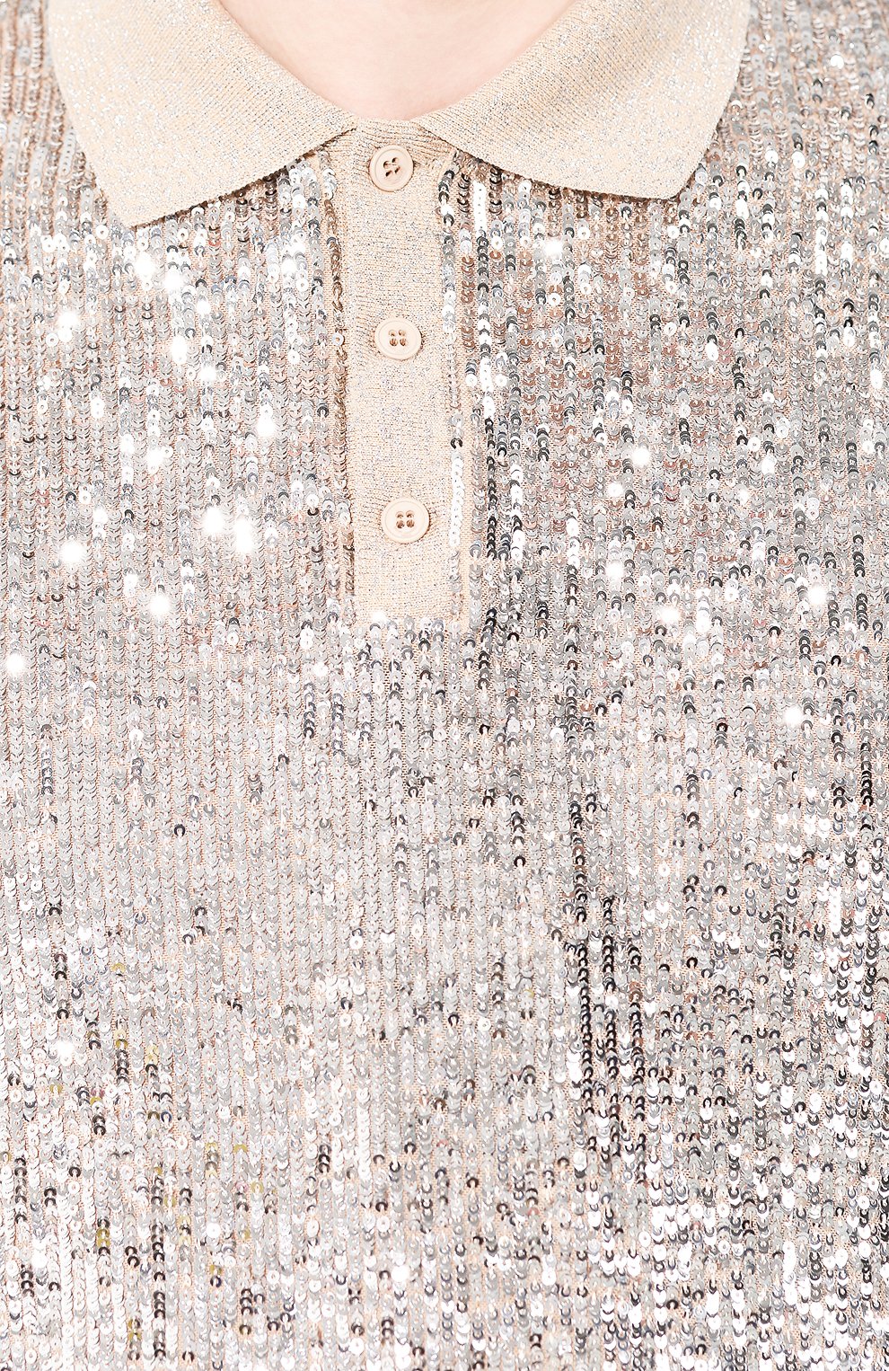 Поло с пайетками SAINT LAURENT, арт. 601538/YB0K2, фото 5