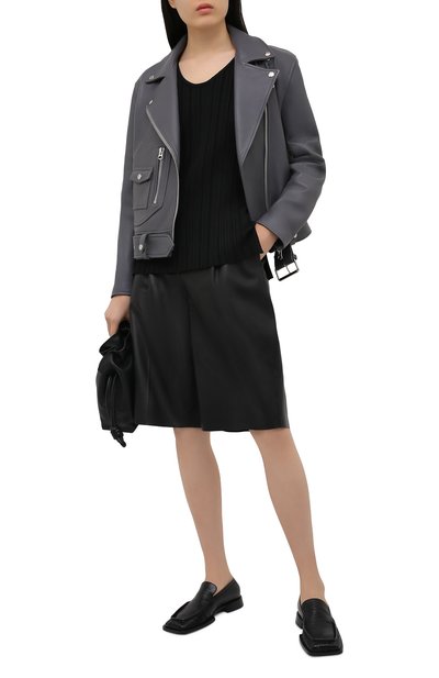 Хлопковая майка ACNE STUDIOS черного цвета по цене 27750 руб., арт. A60248, фото 2 Хлопковая майка ACNE STUDIOS, арт. A60248, фото 2