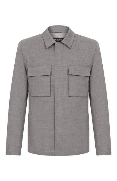 Мужская шерстяная куртка KITON, арт. UW2077V0835F03