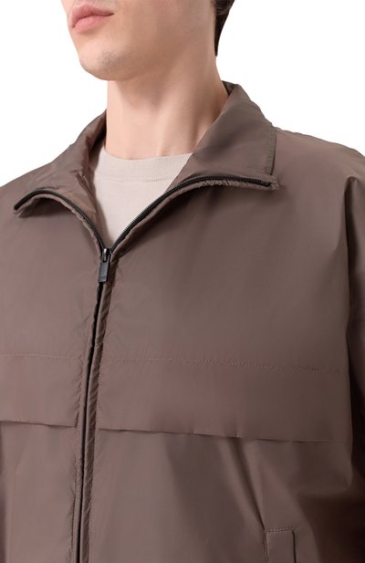 Куртка HEVO коричневого цвета по цене 66400 руб., арт. M0NTESANNACE 060/L708, фото 5 Куртка HEVO, арт. M0NTESANNACE 060/L708, фото 5