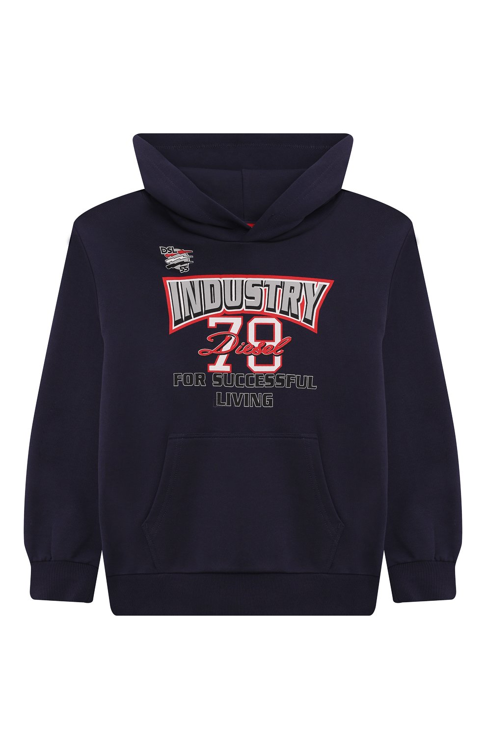 Хлопковое худи DIESEL, арт. J01967/KYAQK, фото 1