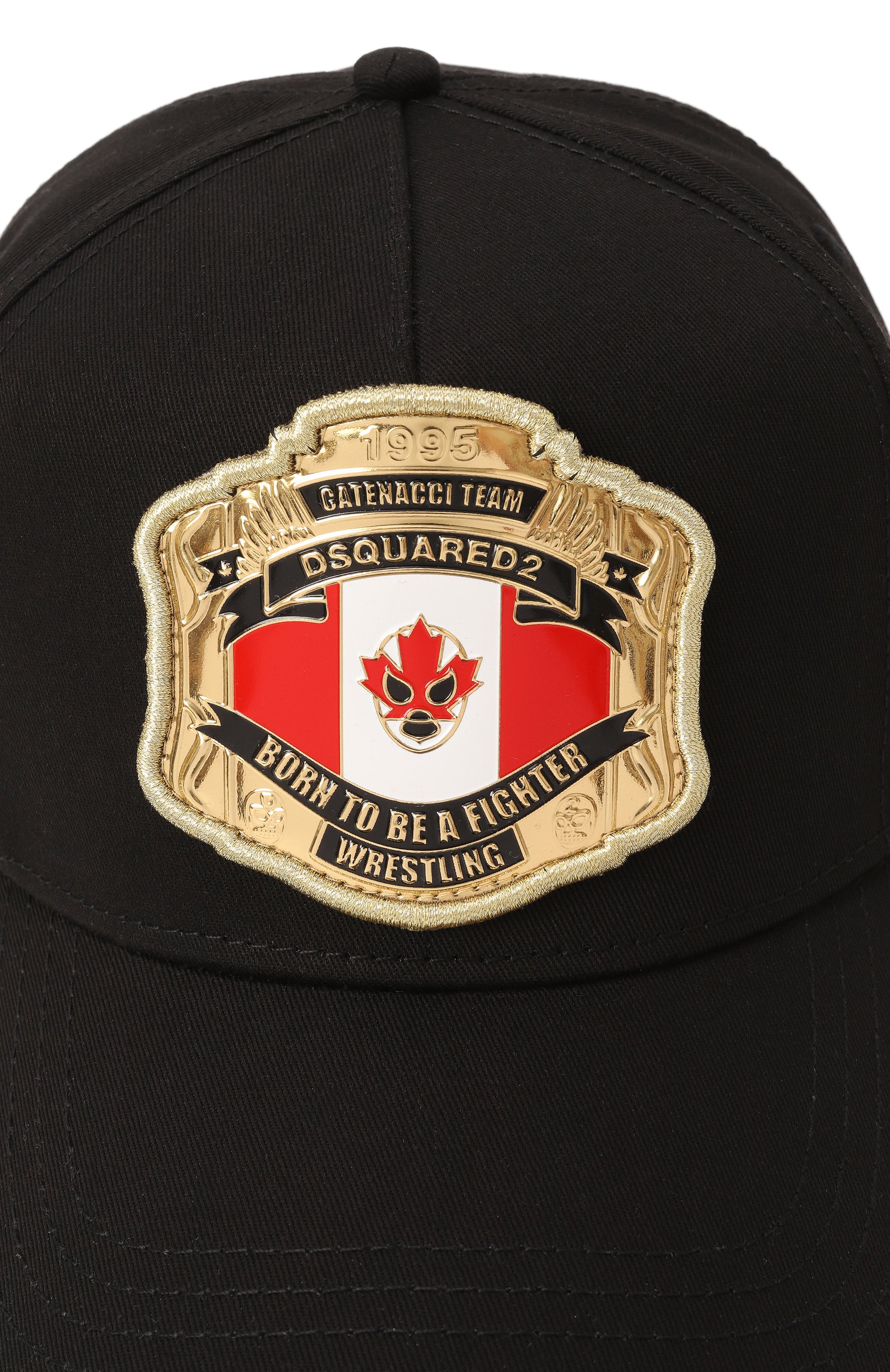 Хлопковая бейсболка DSQUARED2, арт. BCM0903/05C00001, фото 4