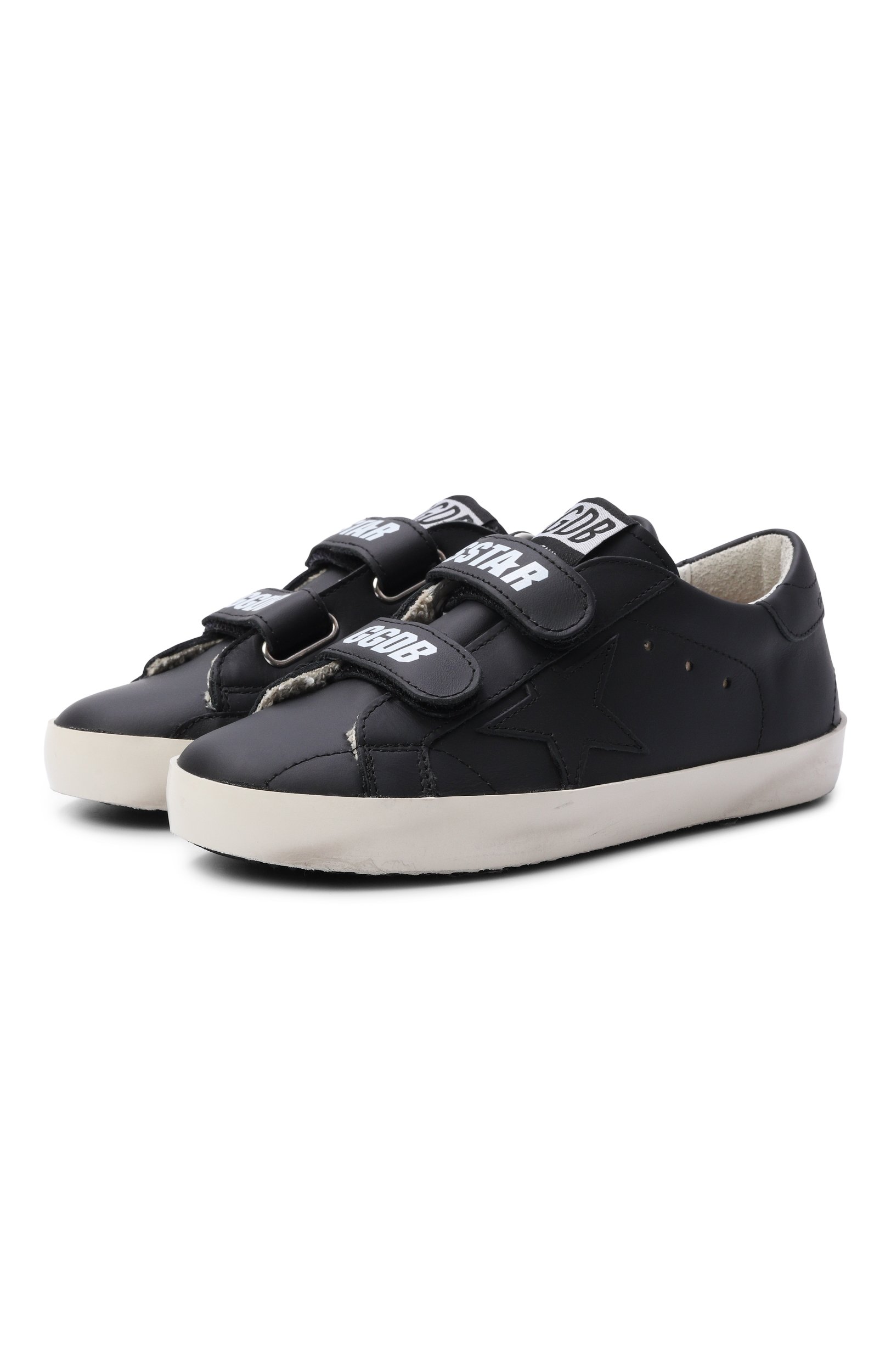 Кожаные кеды super star GOLDEN GOOSE DELUXE BRAND, арт. GYF00111.F008173, фото 1