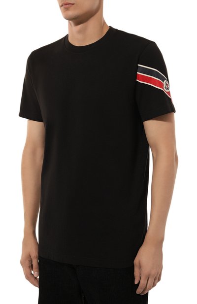 Хлопковая футболка MONCLER, арт. 8C000-29-89AKK, фото 3