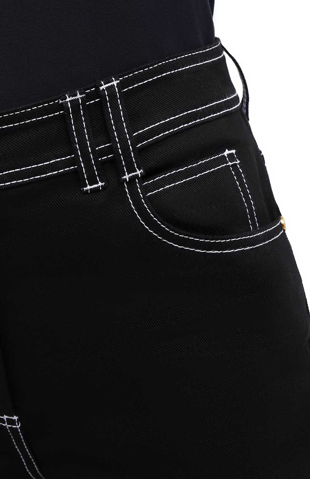 Джинсы BALMAIN черного цвета по цене 77950 руб., арт. UF15460/D022, фото 5 Джинсы BALMAIN, арт. UF15460/D022, фото 5
