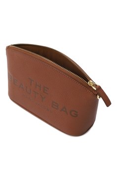 Женская кожаная косметичка MARC JACOBS (THE) коричневого цвета, арт. 2R4SCP003S02 | Фото 3 (Нос: Не проставлено; Материал: Натуральная кожа)