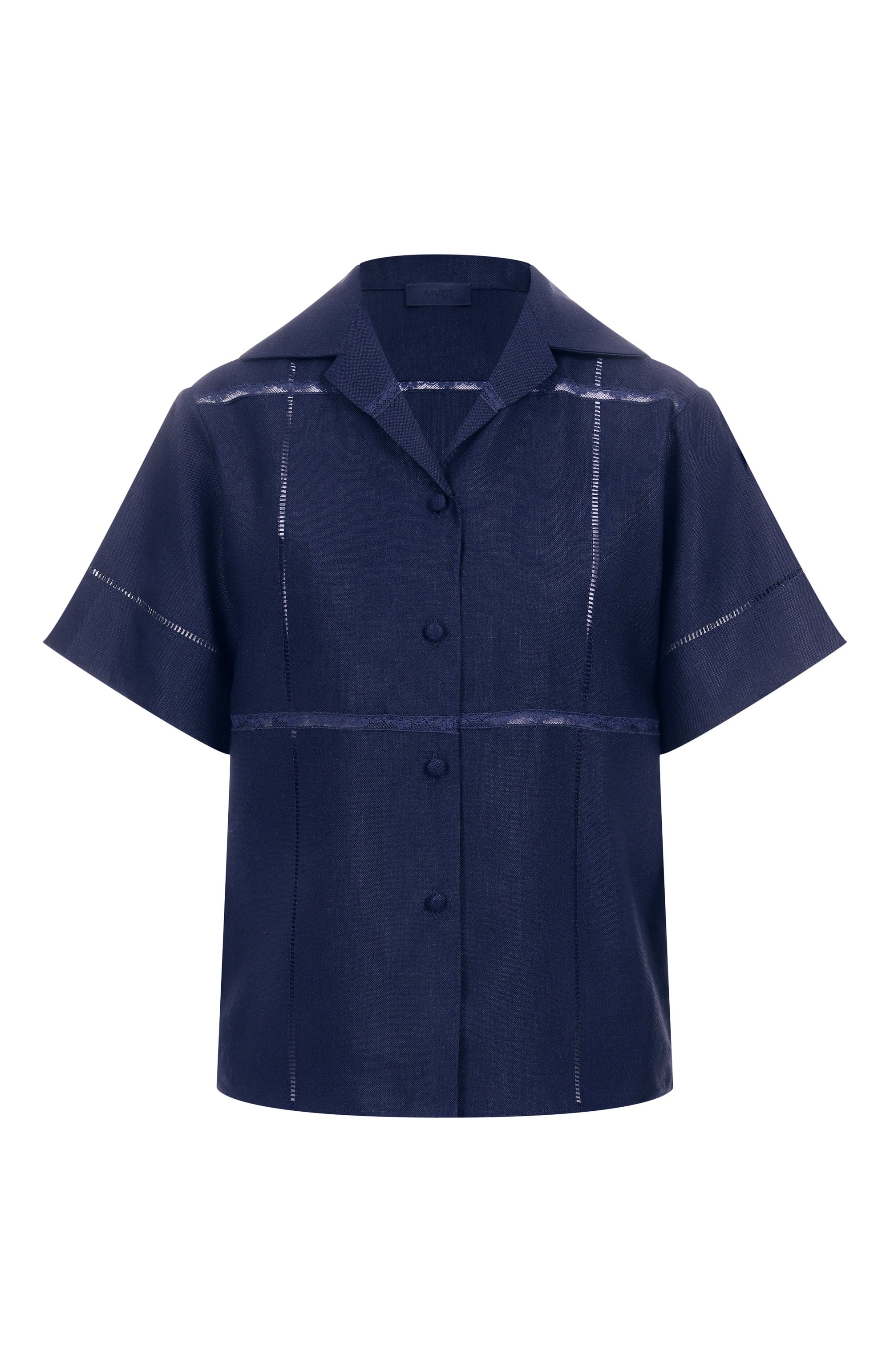 Рубашка изо льна и шелка MVST, арт. 25E/X2P/0/G041/5546, фото 1