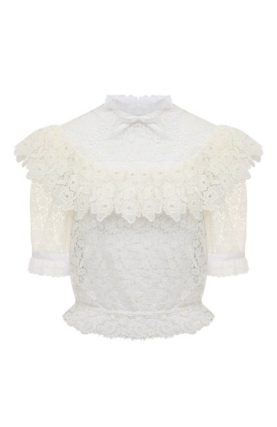 Хлопковый топ MIU MIU, арт. MT1553-1E3K-F0009, фото 1