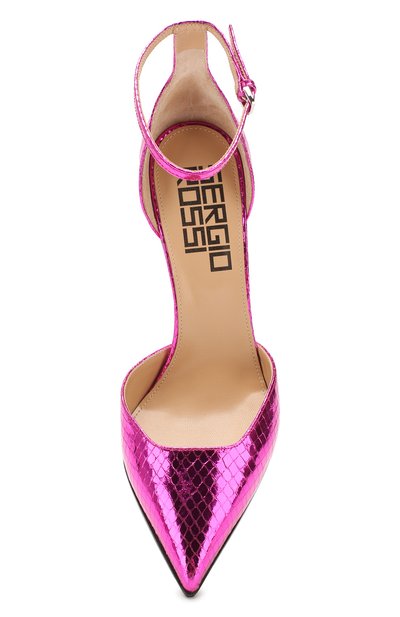 Кожаные туфли super heel SERGIO ROSSI, ар т. A89930-MCAL09, фото 5