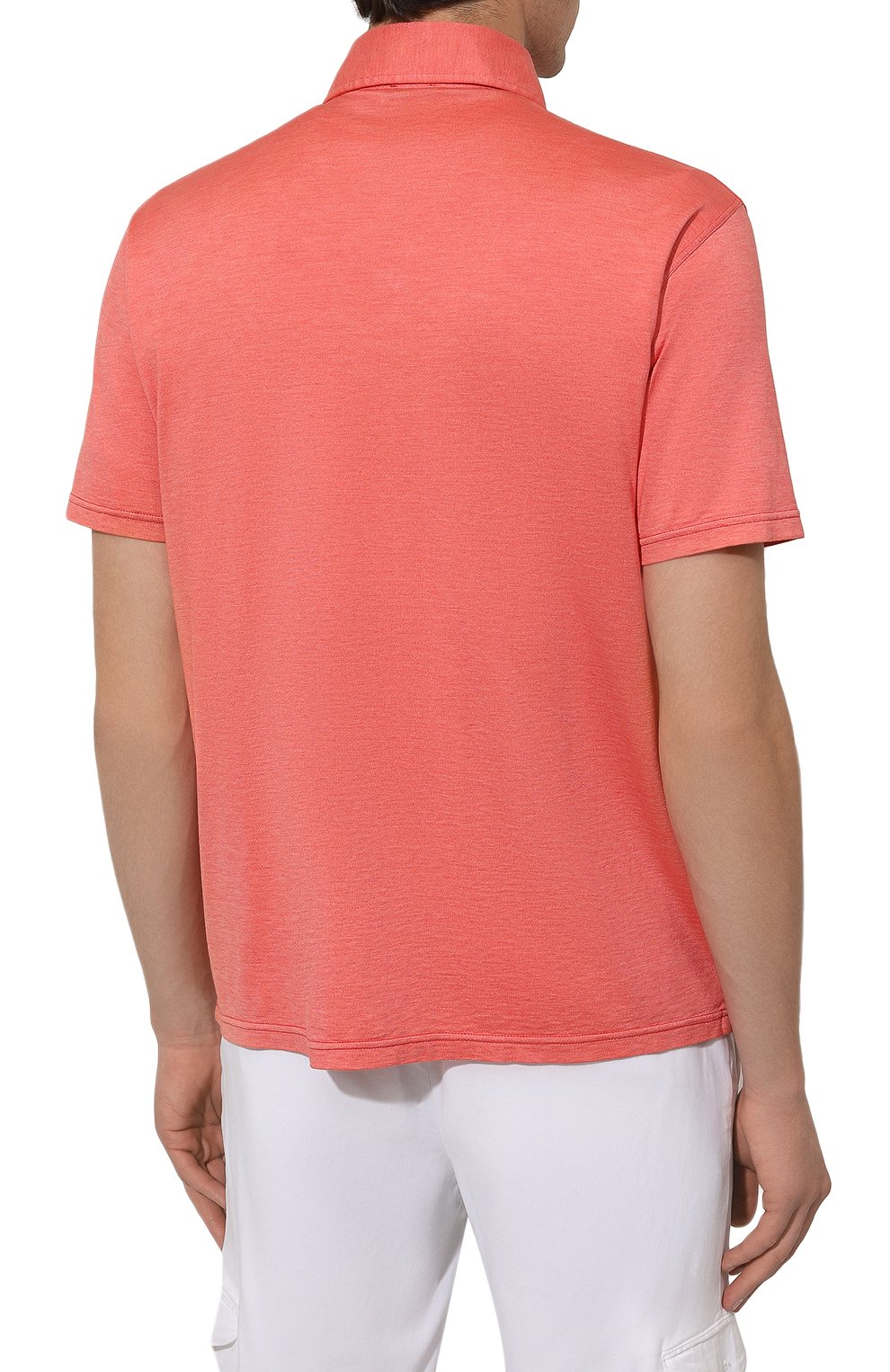 Поло из шелка и хлопка KITON, арт. UMK0356, фото 4