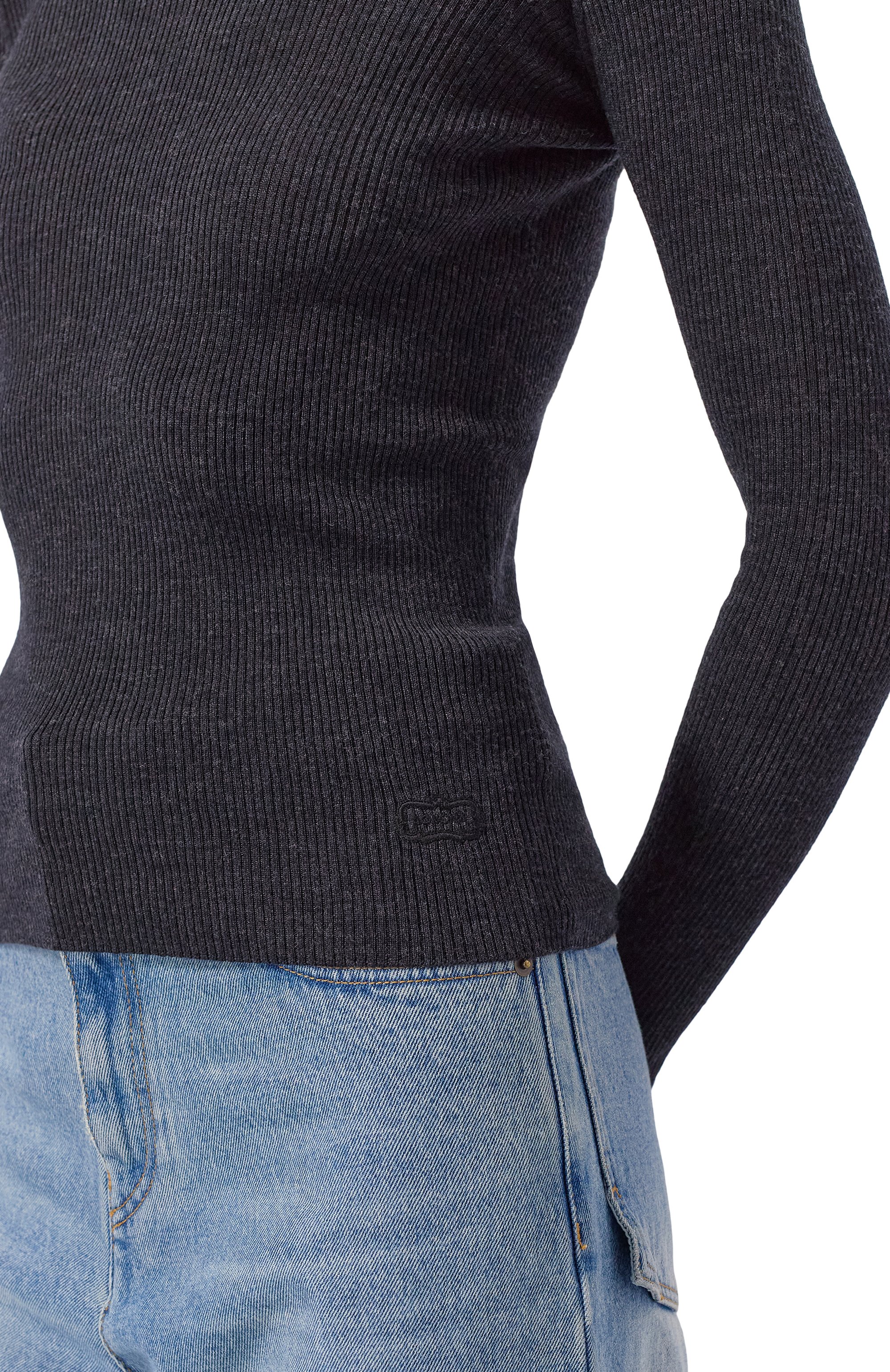 Водолазка из шерсти и шелка AGNONA, арт. K208058E/1D180NE, фото 5