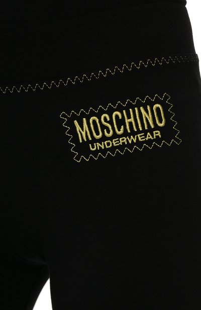 Хлопковые легинсы MOSCHINO, арт. A4306/9003, фото 5