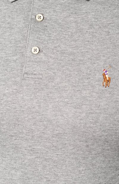 Хлопковое поло POLO RALPH LAUREN, арт. 710743841, фото 5