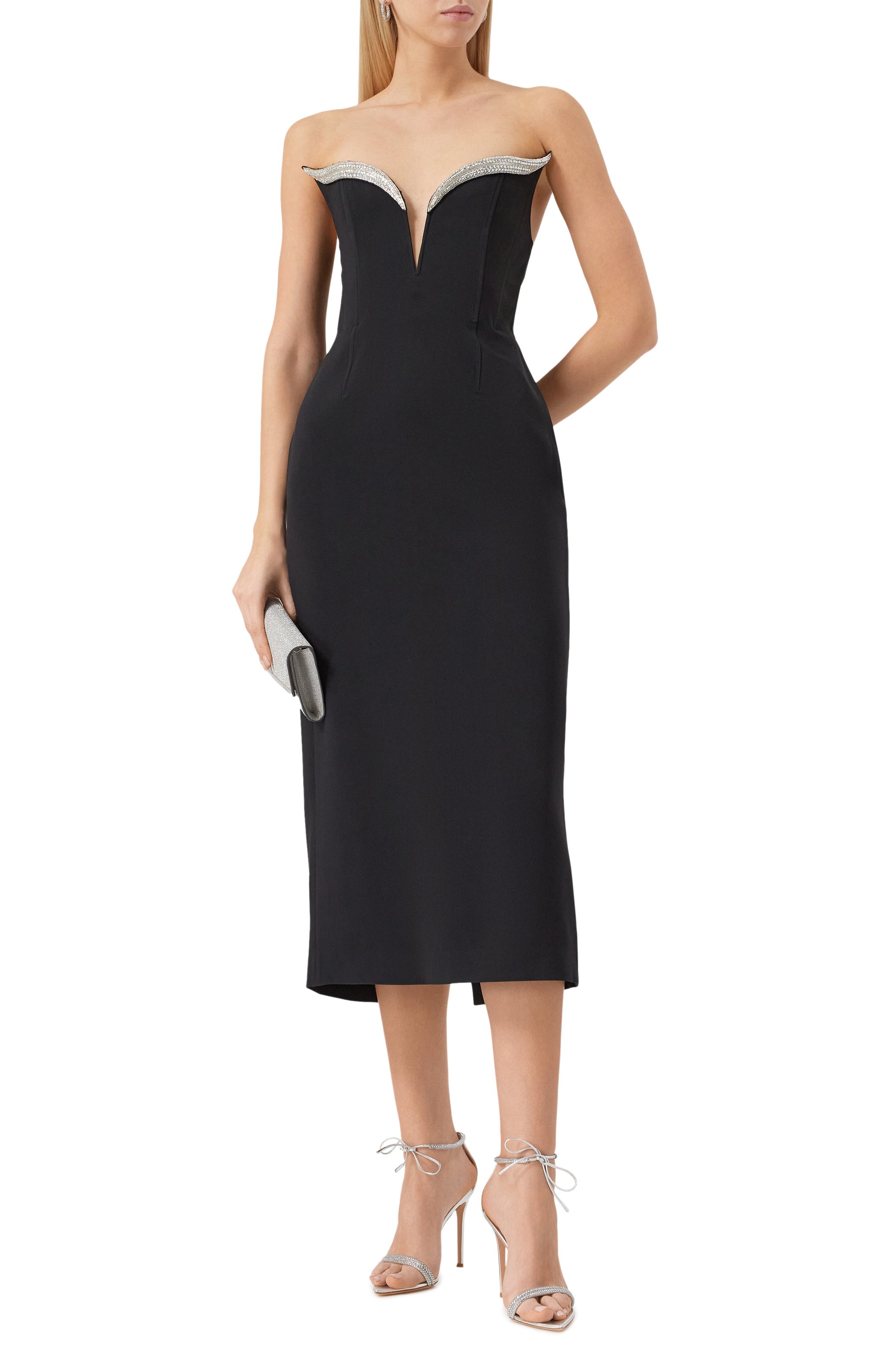 Комбинированные босоножки stark 105 GIANVITO ROSSI, арт. G61408.15RIC.BNSARAR, фото 2