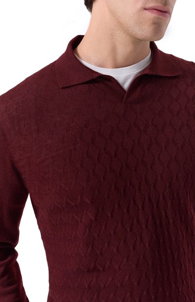 Шерстяное поло CORNELIANI, арт. 26M563-2625199, фото 5
