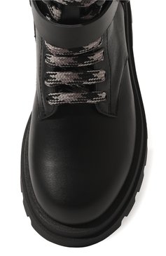 Кожаные ботинки EMPORIO ARMANI, арт. XYN009/X0I66/35-40, фото 4