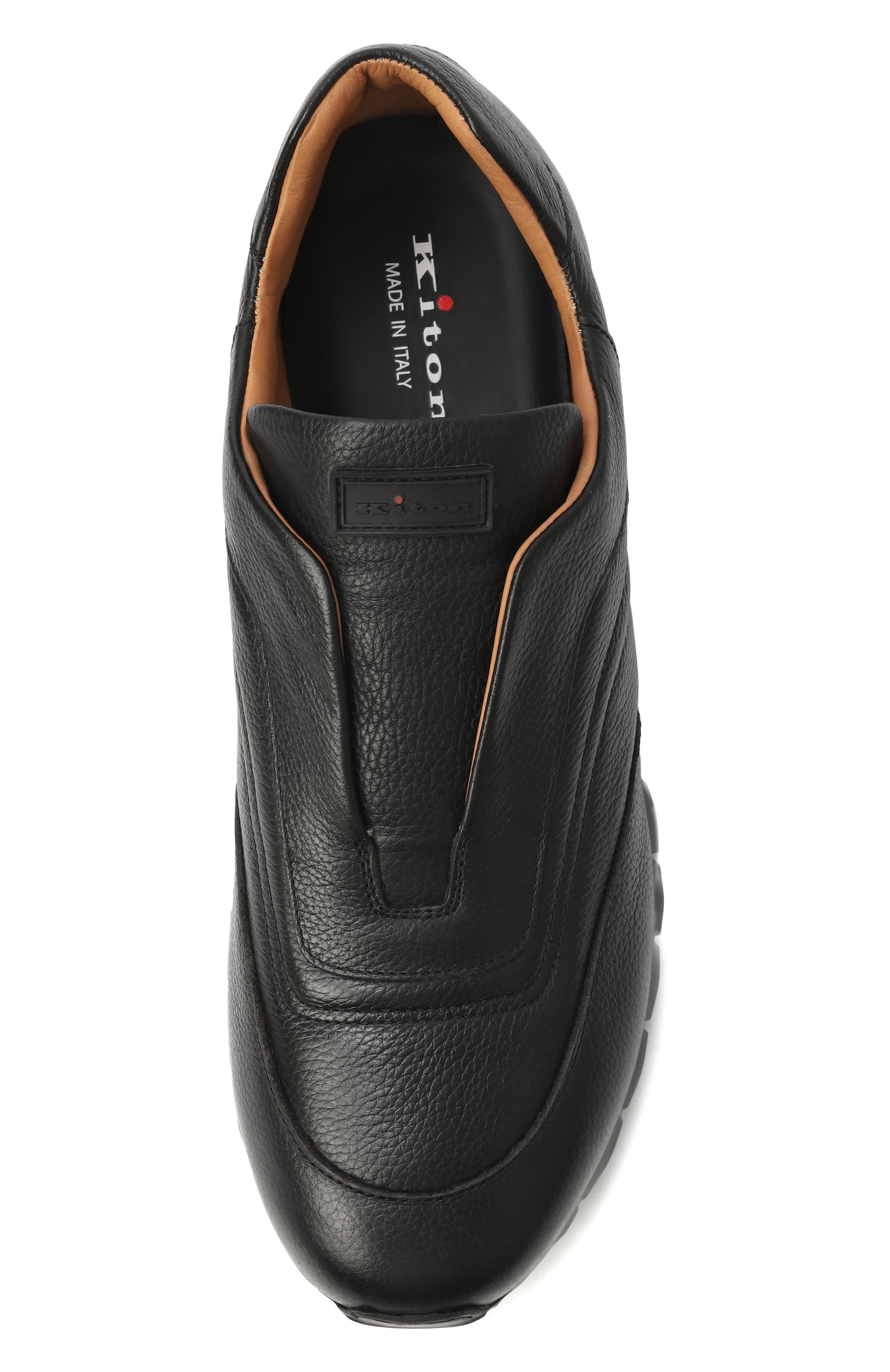 Кожаные кроссовки KITON, арт. USSA107N0109803, фото 6