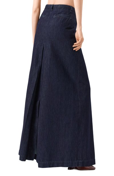 Джинсовая юбка DRIES VAN NOTEN синего цвета по цене 48300 руб., арт. 010809-8432, фото 4 Джинсовая юбка DRIES VAN NOTEN, арт. 010809-8432, фото 4