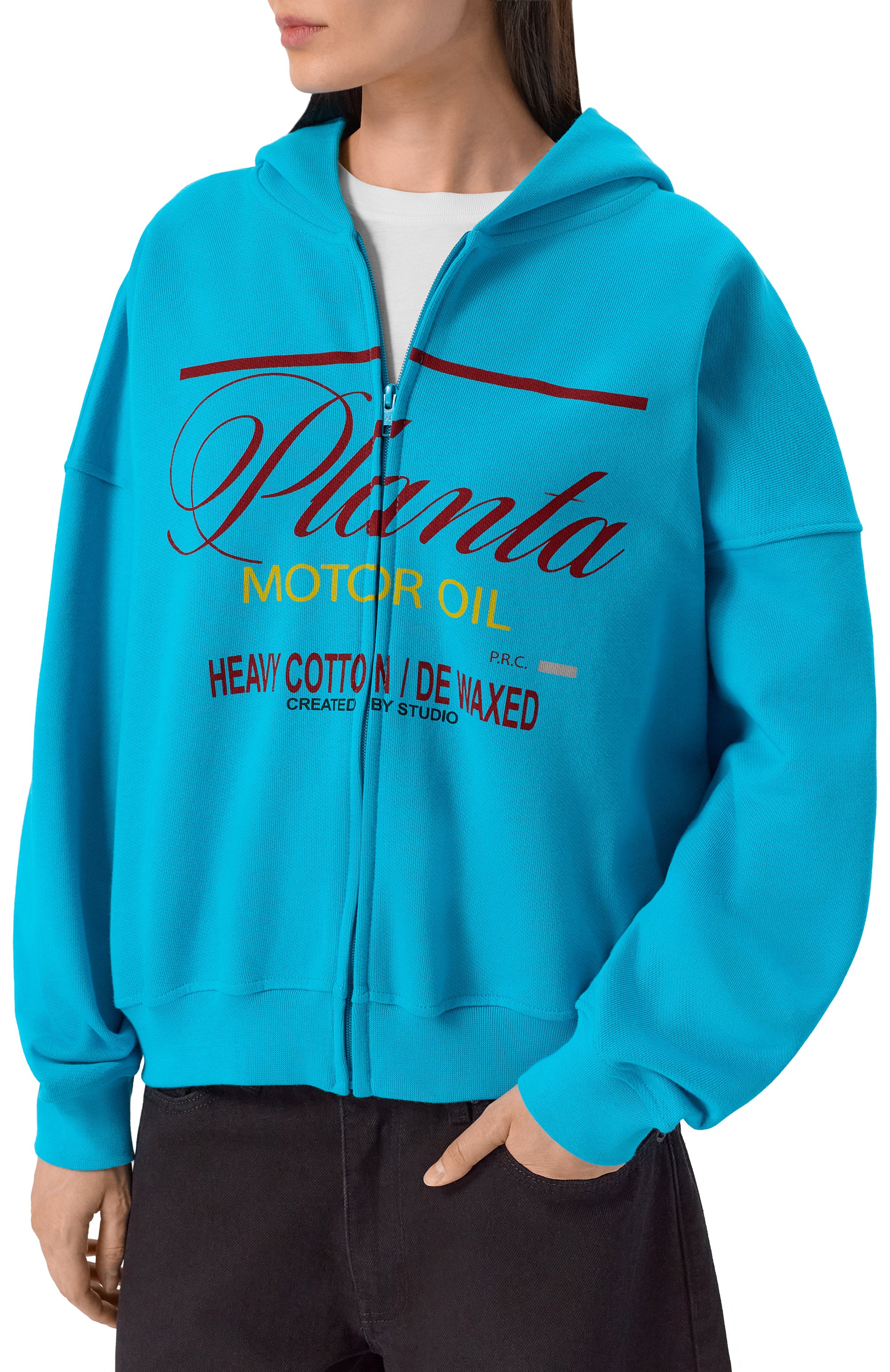 Хлопковая толстовка PLANTA ROSA, арт. PR/HZ/MOTOR/400, фото 6