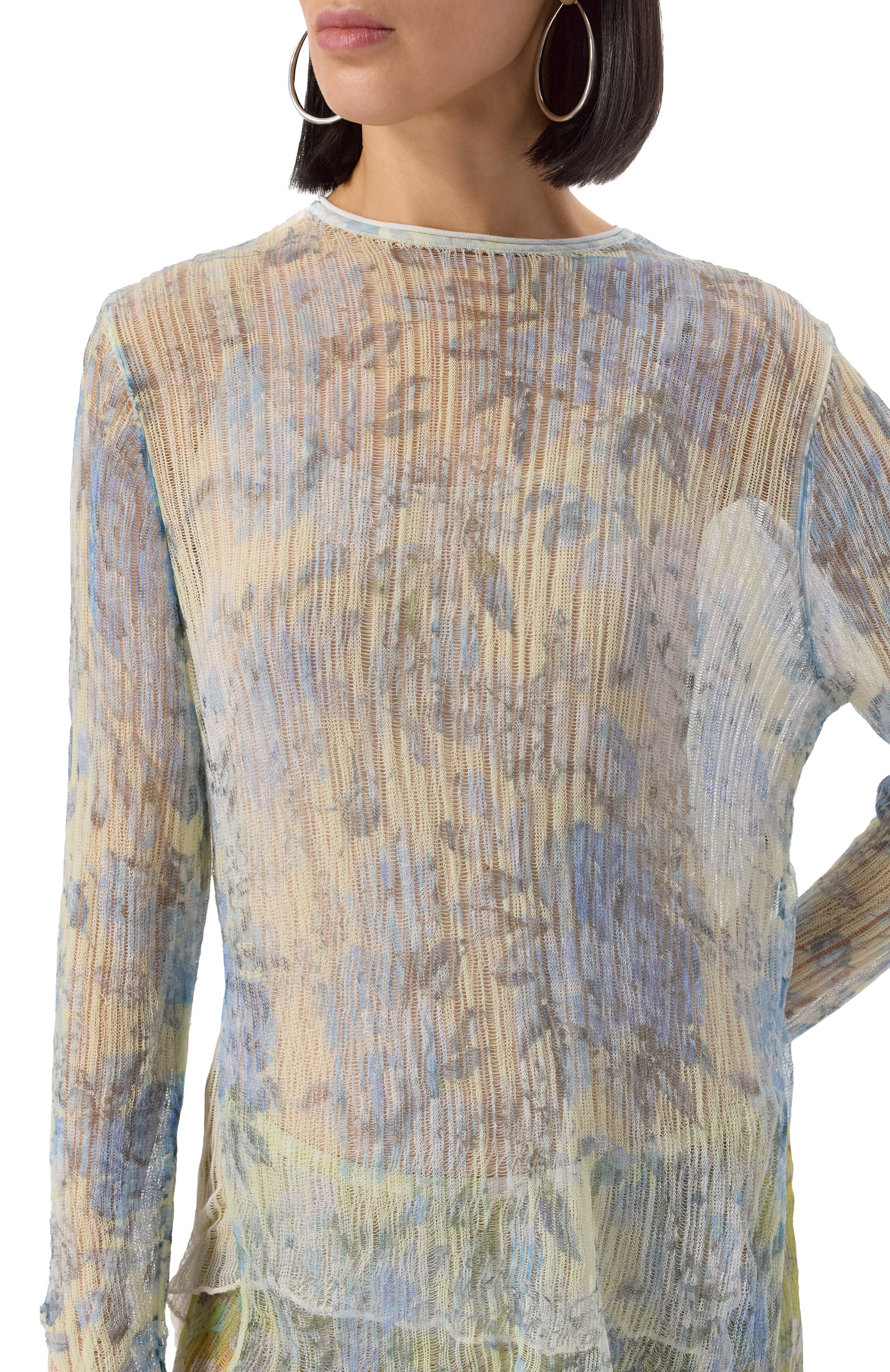 Хлопковый лонгслив DIESEL, арт. A18017/0AFBT, фото 5