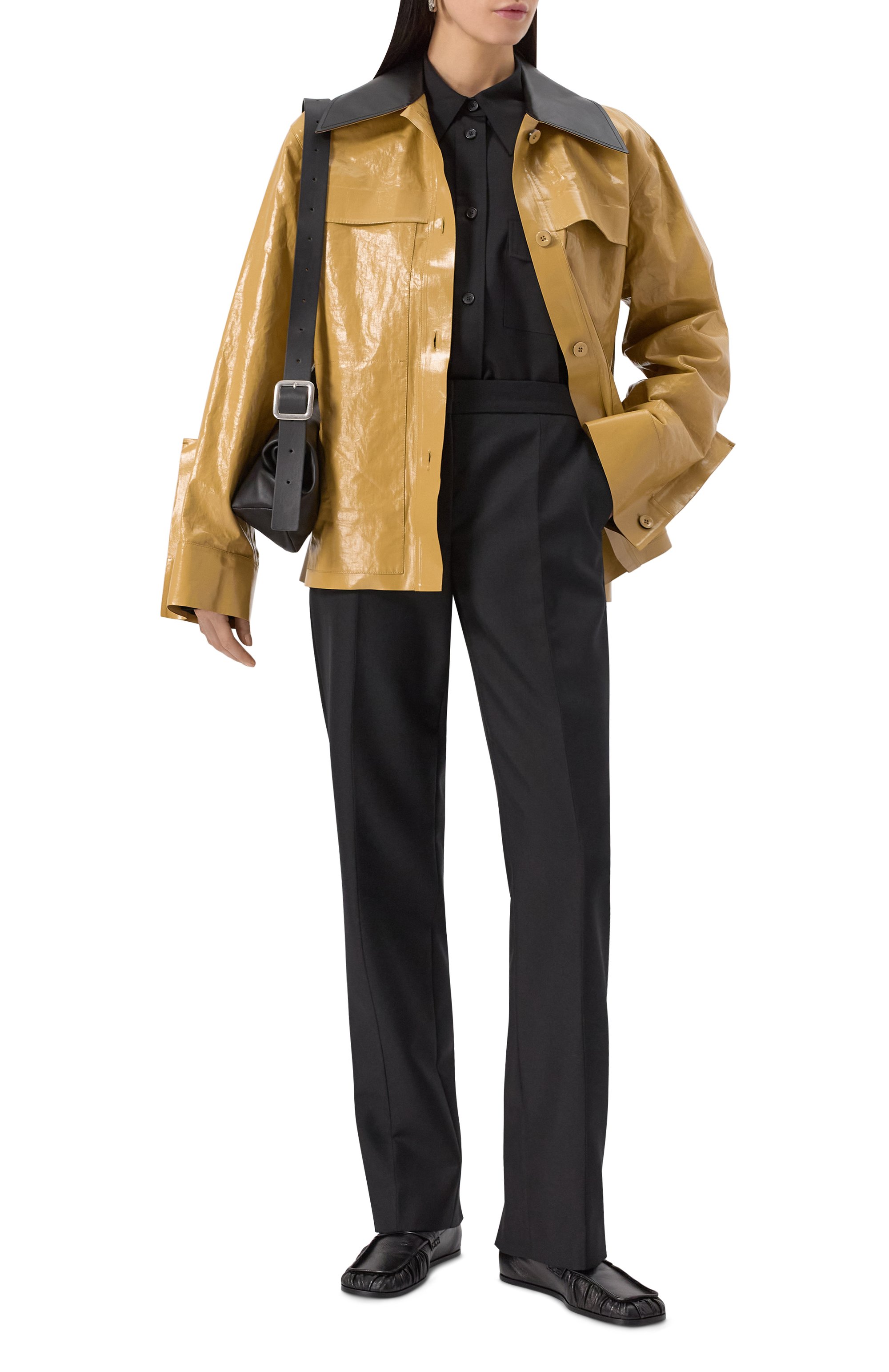 Кожаные лоферы JIL SANDER, арт. J16WR0022-P4835, фото 2