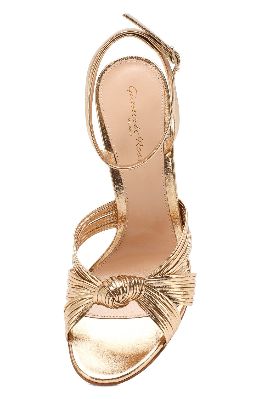 Кожаные босоножки portia GIANVITO ROSSI, арт. G31648.15RIC.NPSMEK0, фото 5