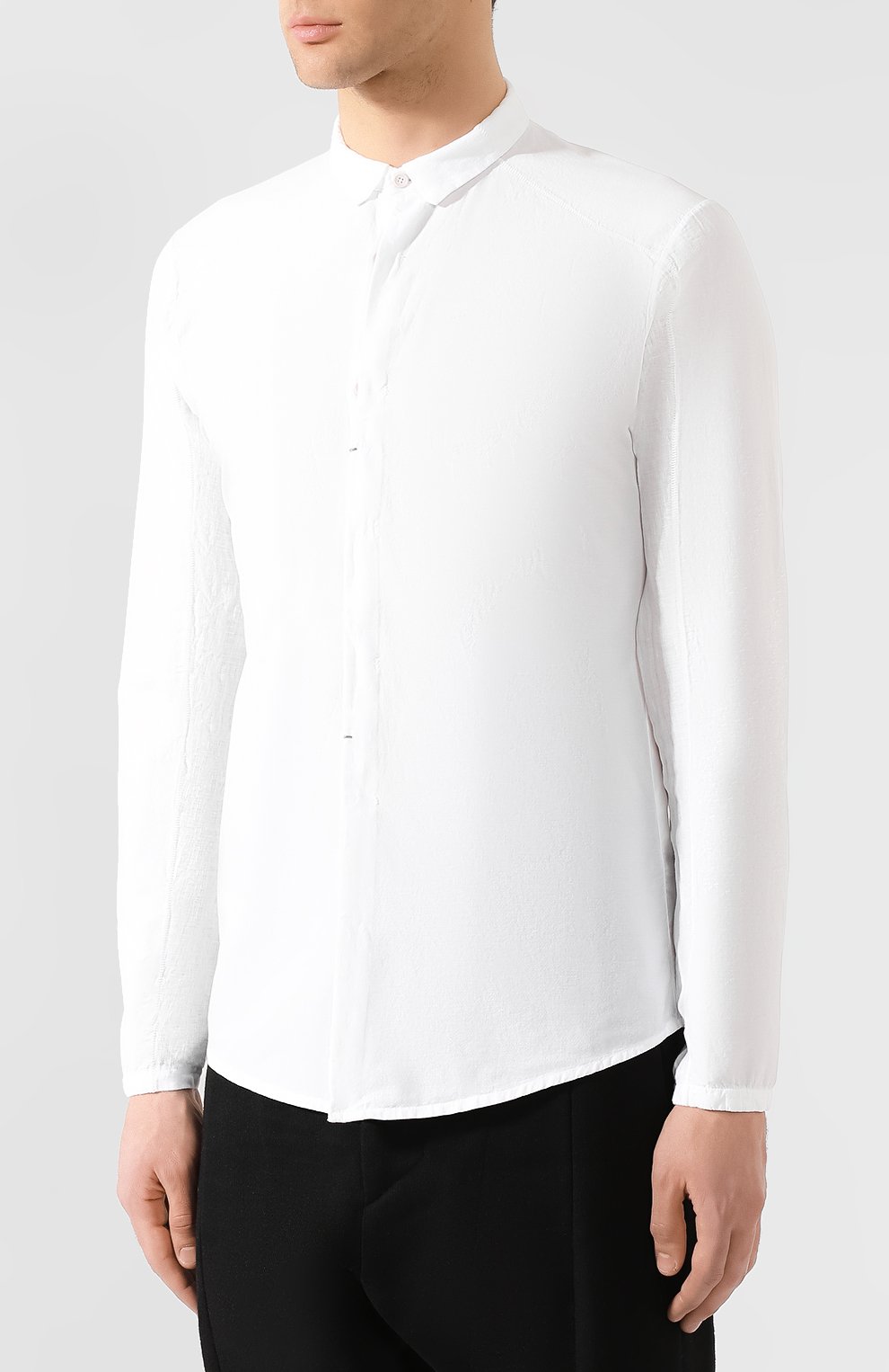 Рубашка из смеси хлопка и льна TRANSIT, арт. CFUTRH1360, фото 3