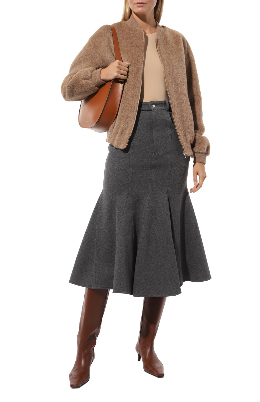 Шерстяной бомбер FREEAGE, арт. WW24.JK066.2530.102, фото 2