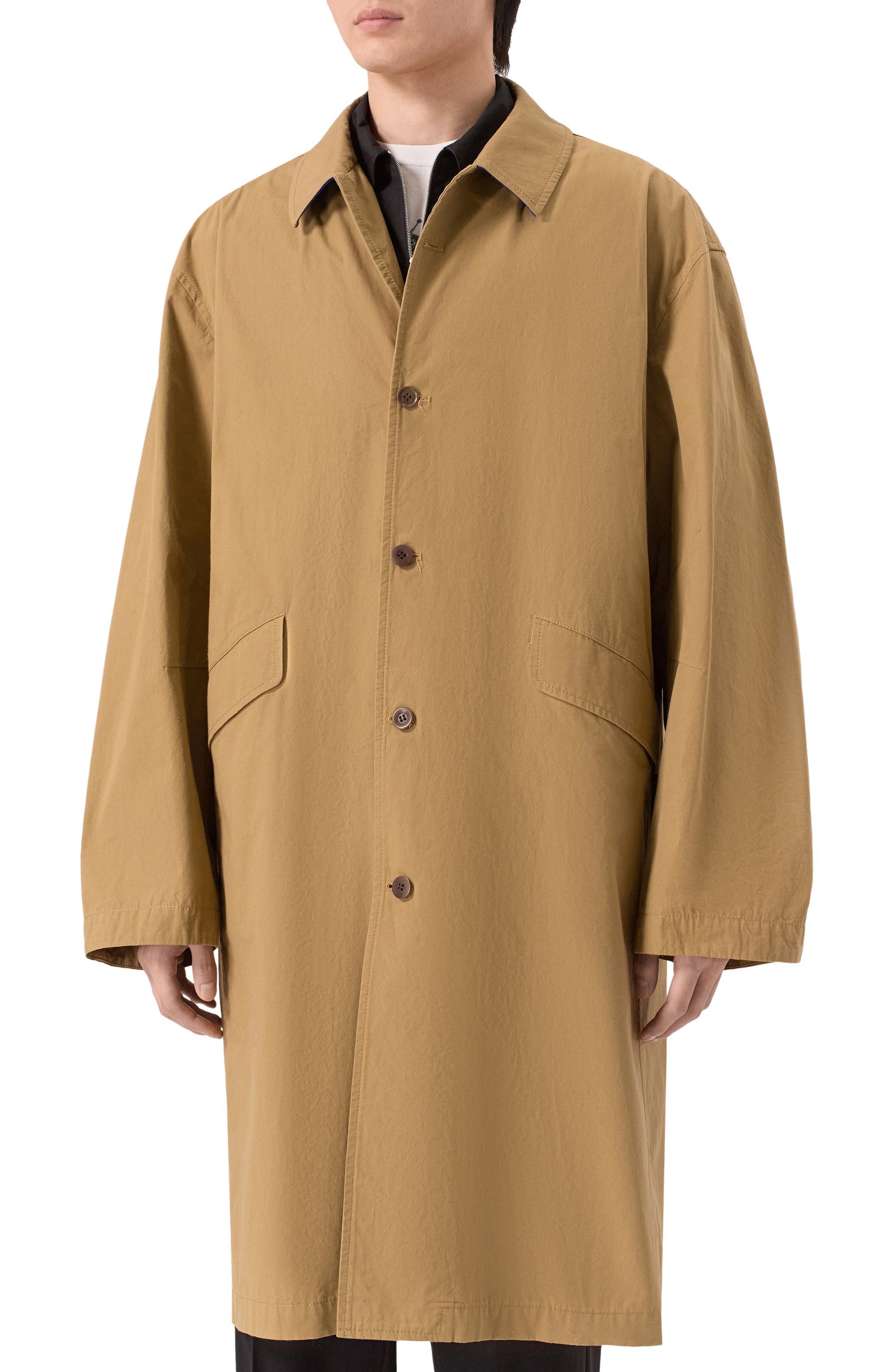 Хлопковый плащ UNDERCOVER, арт. UP2E4302, фото 3