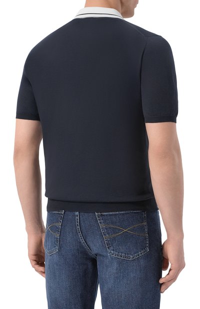 Хлопковое поло KITON, арт. UMK0926, фото 4