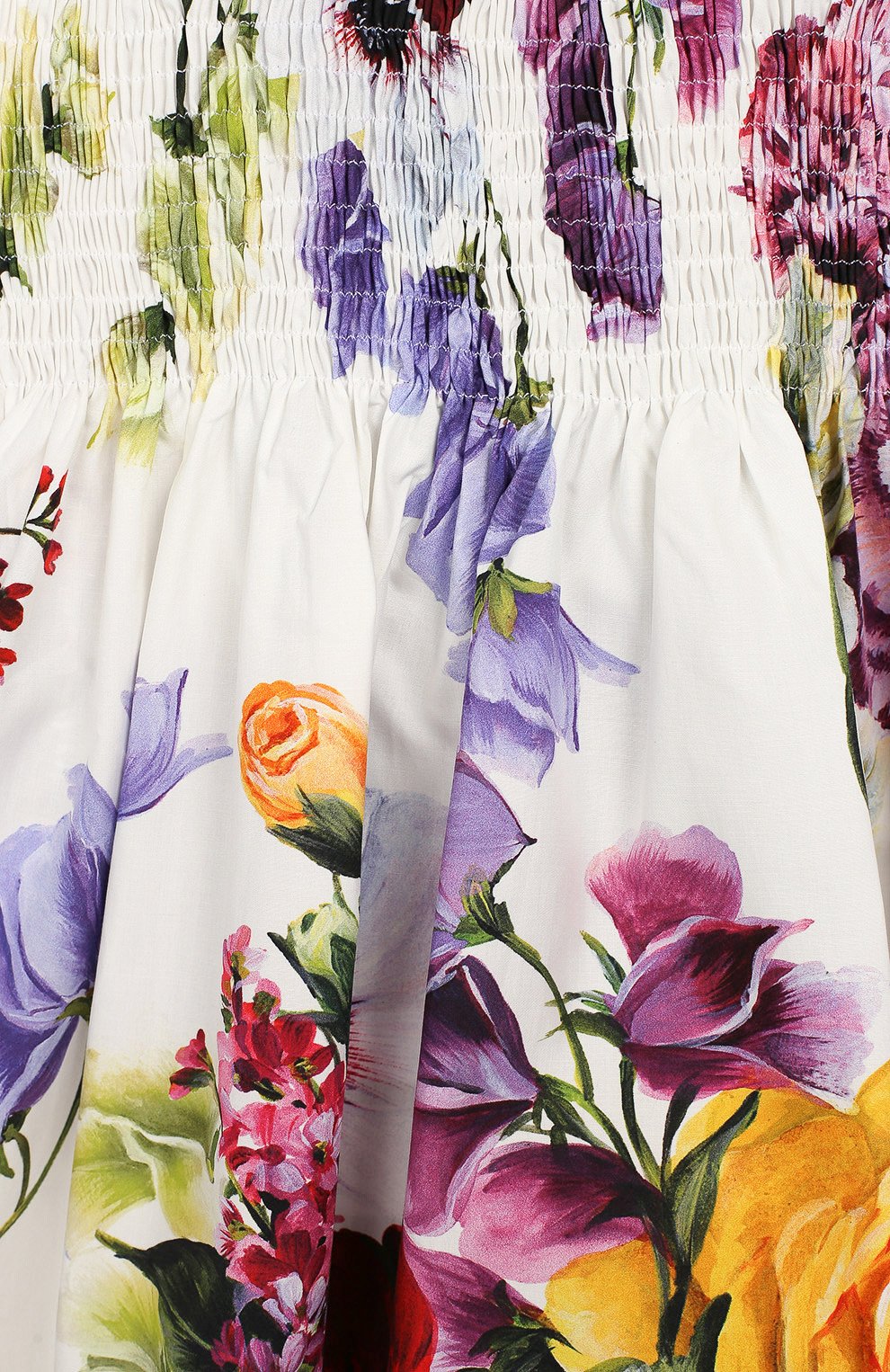 Хлопковый сарафан на тонких бретельках DOLCE & GABBANA, арт. L5JD0G/HS5CX/2-6, фото 3