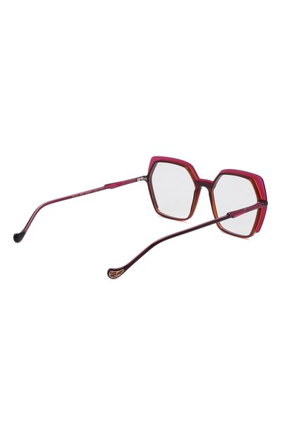 Оправа CAROLINE ABRAM темно-розового цвета по цене 26600 руб., арт. EDITH 733, фото 4 Оправа CAROLINE ABRAM, арт. EDITH 733, фото 4