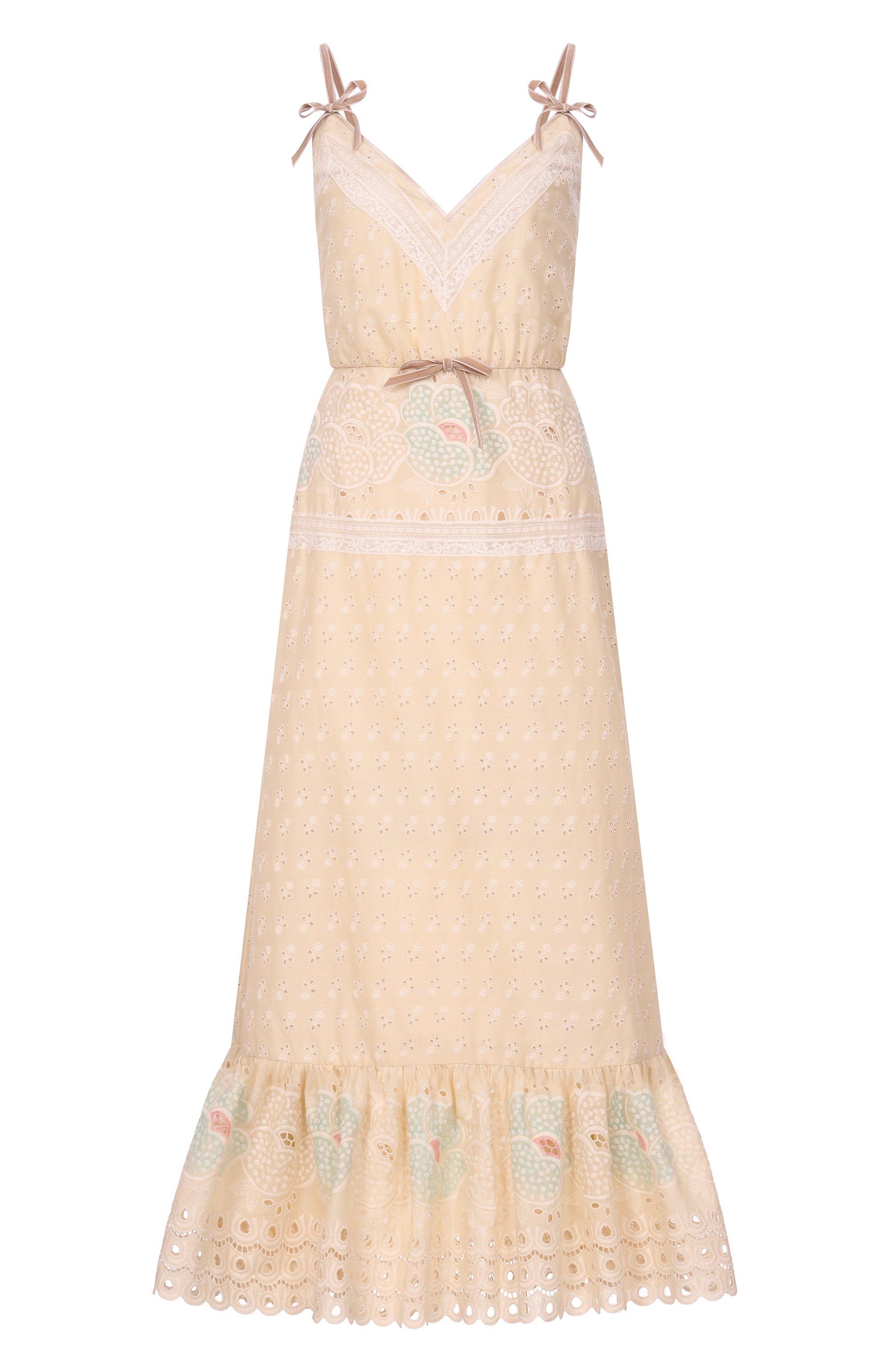 Хлопковое платье VALENTINO, арт. 8B3VAJL5/A2A, фото 1