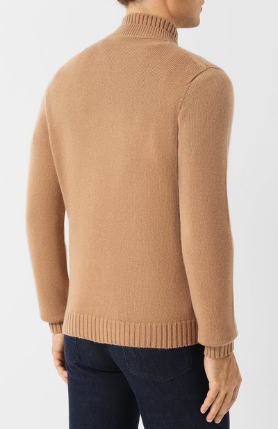 Кашемировый джемпер с воротником стойкой на молнии BRIONI, арт. UMEC0L/07K28, фото 4