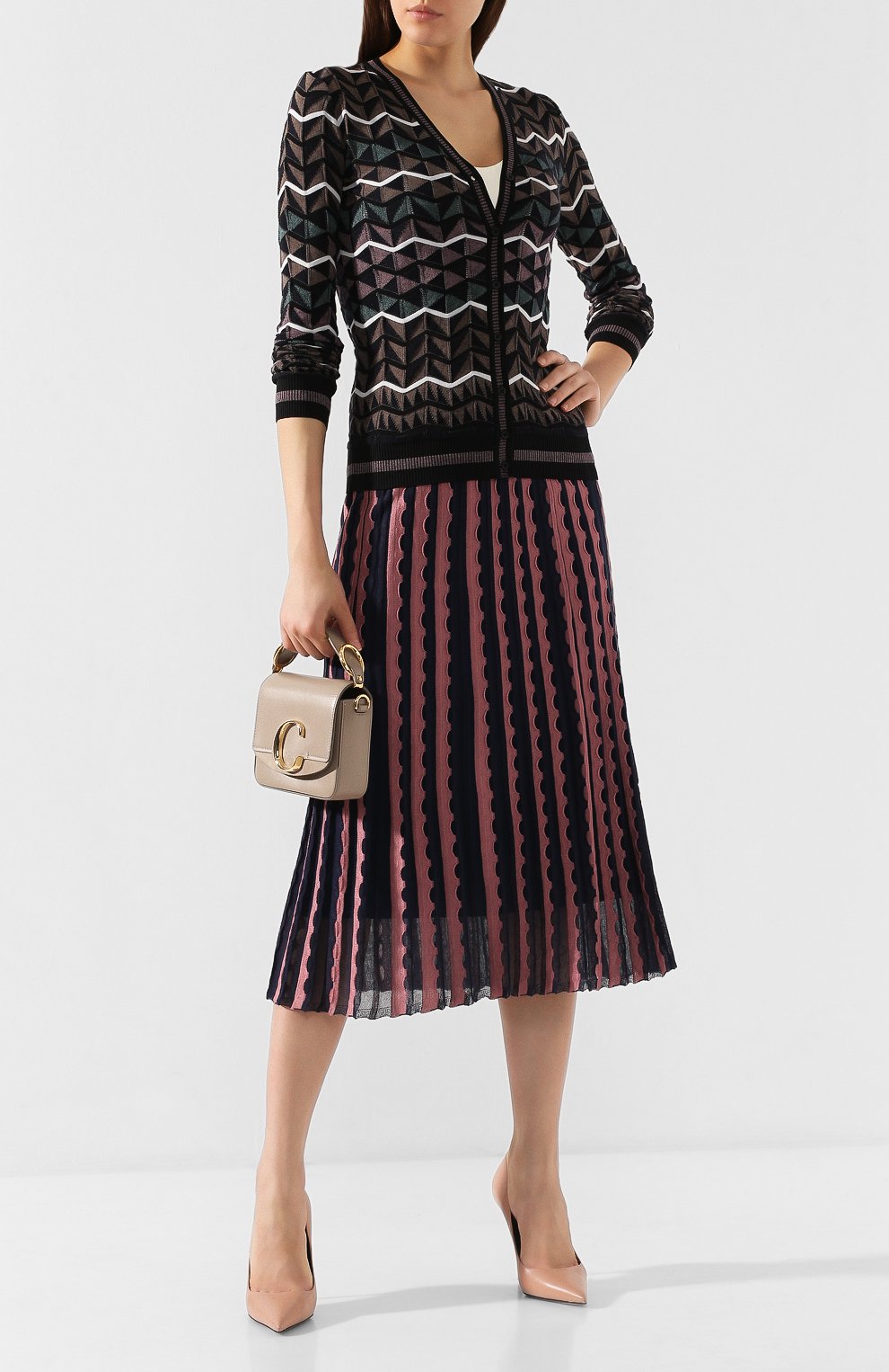 Кардиган из смеси шерсти и хлопка M MISSONI, арт. 2DM00038/2K001Z, фото 2
