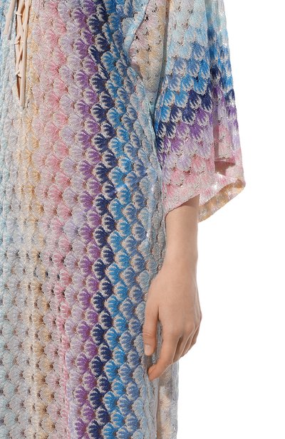 Туника из вискозы MISSONI разноцветного цвета по цене 99500 руб., арт. MC23SQ06/BR00TD, фото 5 Туника из вискозы MISSONI, арт. MC23SQ06/BR00TD, фото 5