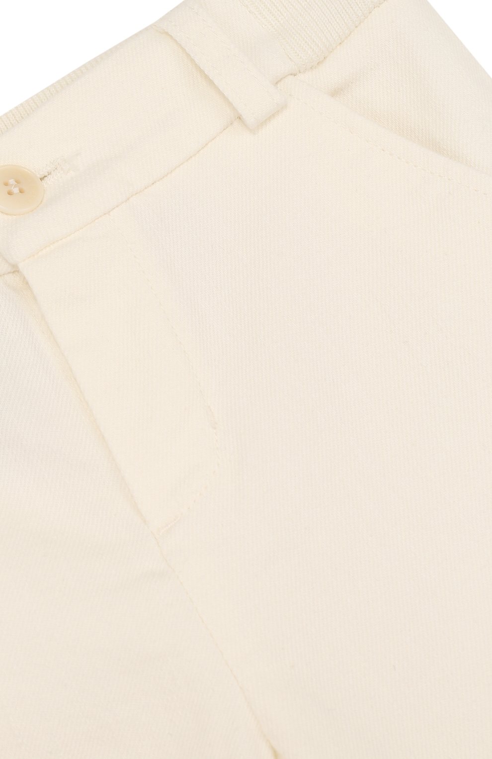 Хлопковые брюки с эластичной вставкой на поясе LORO PIANA, арт. FAI1476, фото 3